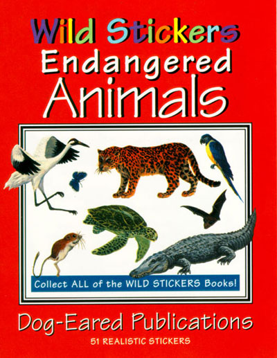 Wild Stickers - Endangered Animals | Dog-Eared Publications